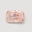 0.50 Ct. Fancy Intense Pink Radiant Lab Grown Diamond