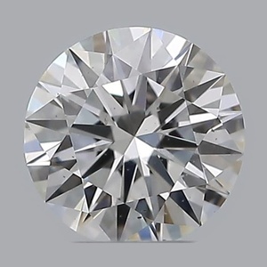 Round diamond — real photo