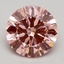 2.04 Ct. Fancy Intense Pink Round Lab Grown Diamond