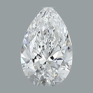 Pear diamond — real photo