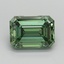 2.04 Ct. Fancy Vivid Pacific Green Emerald Lab Grown Diamond