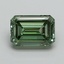 2.05 Ct. Fancy Vivid Pacific Green Emerald Lab Grown Diamond