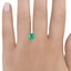 6.9x6.1mm Colombian Emerald, smalladditional view 1
