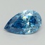 1.05 Ct. Fancy Vivid Blue Pear Lab Grown Diamond