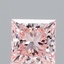 1.37 Ct. Fancy Intense Pink Princess Lab Grown Diamond