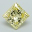 1.73 Ct. Fancy Intense Yellow Princess Lab Grown Diamond