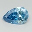 1.54 Ct. Fancy Vivid Blue Pear Lab Grown Diamond