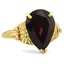 Modern Garnet Vintage Ring