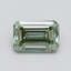 1.57 Ct. Fancy Intense Green Emerald Lab Grown Diamond