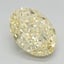 2.43 Ct. Fancy Yellow Oval Lab Grown Diamond