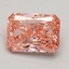 1.79 Ct. Fancy Intense Pink Radiant Lab Grown Diamond