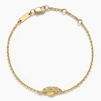 Jane Goodall Leaf Lab Diamond Bracelet
