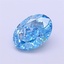 1.04 Ct. Fancy Vivid Blue Oval Lab Grown Diamond