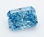 2.78 Ct. Fancy Vivid  Blue Radiant Lab Grown Diamond