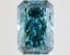 9.52 Ct. Fancy Vivid Green Blue Radiant Lab Grown Diamond