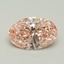 5.06 Ct. Fancy Vivid Pink Oval Lab Grown Diamond