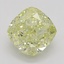 1.02 Ct. Fancy Yellow Cushion Diamond