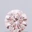 0.50 Ct. Fancy Intense Pink Round Lab Grown Diamond