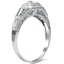 The Catharina Ring, smalltop view on a hand