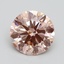 2.31 Ct. Fancy Intense Pink Round Lab Grown Diamond