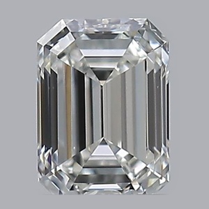 Emerald diamond — real photo