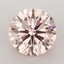 2.79 Ct. Fancy Light Pink Round Lab Grown Diamond