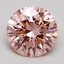 2.00 Ct. Fancy Intense Pink Round Lab Grown Diamond