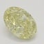 1.29 Ct. Fancy Light Yellow Oval Diamond