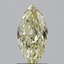 1.09 Ct. Fancy Yellow Marquise Lab Grown Diamond