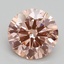 3.05 Ct. Fancy Intense Pink Round Lab Grown Diamond
