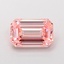 3.85 Ct. Fancy Intense Pink Emerald Lab Grown Diamond