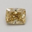 1.04 Ct. Fancy Intense Brownish Yellow Cushion Lab Grown Diamond