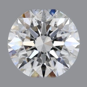 Round diamond — real photo