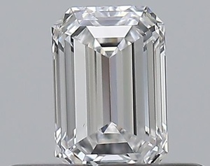 Emerald diamond — real photo