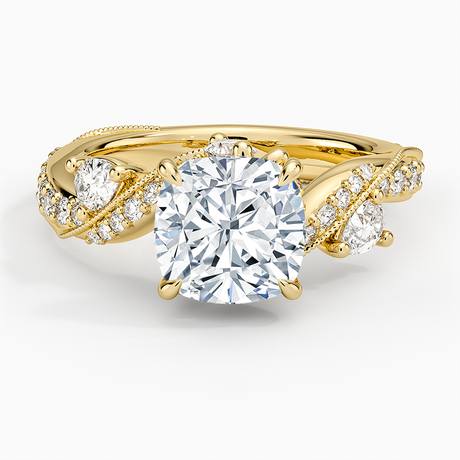 Grand Camellia Diamond Ring