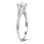 The Wilhelmine Ring, smalltop view on a hand