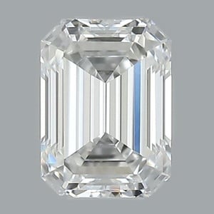 Emerald diamond — real photo
