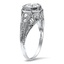 The Maximina Ring, smalltop view on a hand