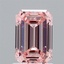 1.50 Ct. Fancy Intense Pink Emerald Lab Grown Diamond