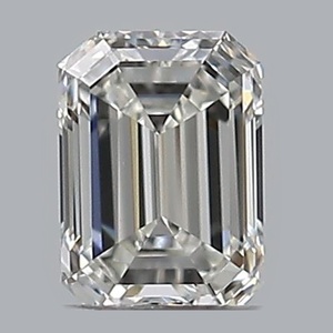Emerald diamond — real photo