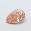 1.51 Ct. Fancy Orange Pear Lab Grown Diamond