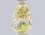 1.06 Ct. Fancy Intense  Yellow Pear Lab Grown Diamond