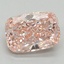 2.20 Ct. Fancy Intense Pink Cushion Lab Grown Diamond