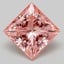 2.08 Ct. Fancy Vivid Pink Princess Lab Grown Diamond