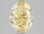 2.58 Ct. Fancy Vivid Yellow Oval Lab Grown Diamond