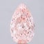 11.20 Ct. Fancy Vivid  Pink Pear Lab Grown Diamond