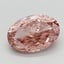 2.06 Ct. Fancy Vivid  Pink Oval Lab Grown Diamond