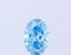 0.93 Ct. Fancy Vivid Blue Oval Lab Grown Diamond