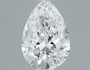 Pear diamond — real photo