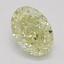 1.01 Ct. Fancy Light Yellow Oval Diamond